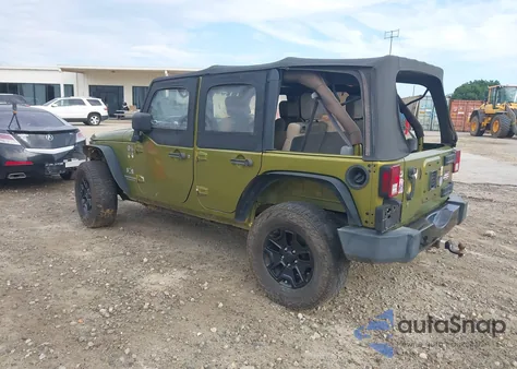 2007 Jeep Wrangler Unlimited X from USA, damaged, VIN 1J4GA39177L164566